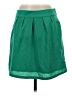 Annabelle 100% Polyester Solid Green Casual Skirt Size S - photo 1