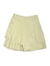 Eggie 100% Tencel Lyocell Solid Yellow Casual Skirt Size XS - photo 2