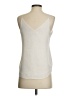 Express 100% Polyester Ivory Sleeveless Blouse Size XS - photo 2