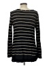 Sinuous Stripes Black Pullover Sweater Size L - photo 2