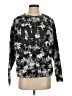 Ivy Park Print Black Pullover Sweater Size XXS - photo 1