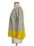 Vince. 100% Cashmere Color Block Yellow Cashmere Pullover Sweater Size XS - photo 5