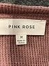 Pink Rose Purple Pullover Sweater Size M - photo 7