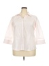 Eddie Bauer Pink 3/4 Sleeve Button-Down Shirt Size XXL - photo 1