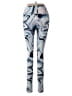 Fabletics Print Blue Leggings Size S - photo 2