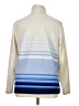 Lands' End 100% Polyester White Track Jacket Size XL - photo 2