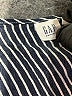 Gap - Maternity 100% Viscose Stripes Black Long Sleeve Blouse Size XS - photo 6