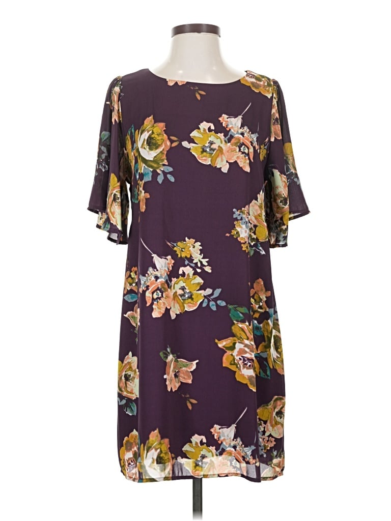 Pre-owned Everly Casual Dress In Purple