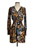 WAYF Floral Brown Casual Dress Size XS - photo 1