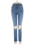 Good American Color Block Blue Jeans Size 28 waist - photo 1