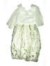 Unbranded 100% Polyester Green White Dress Size 13 - 14 - photo 1