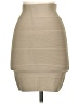 BCBGMAXAZRIA Solid Tan Formal Skirt Size XS - photo 2