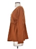 Pinkm Style Brown Long Sleeve Blouse Size S - photo 5