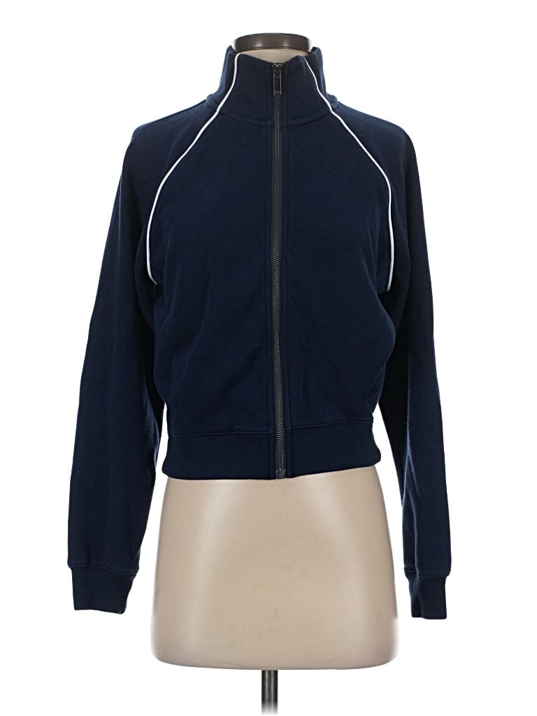 Pre-owned Spanx Cardigan Sweater In Blue