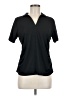 Assorted Brands 100% Polyester Black Short Sleeve Top Size M - photo 1