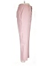 Unbranded 100% Polyester Solid Pink Casual Pants Size L - photo 4