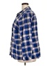 Talbots 100% Cotton Plaid Blue Long Sleeve Button-Down Shirt Size 2X - photo 5