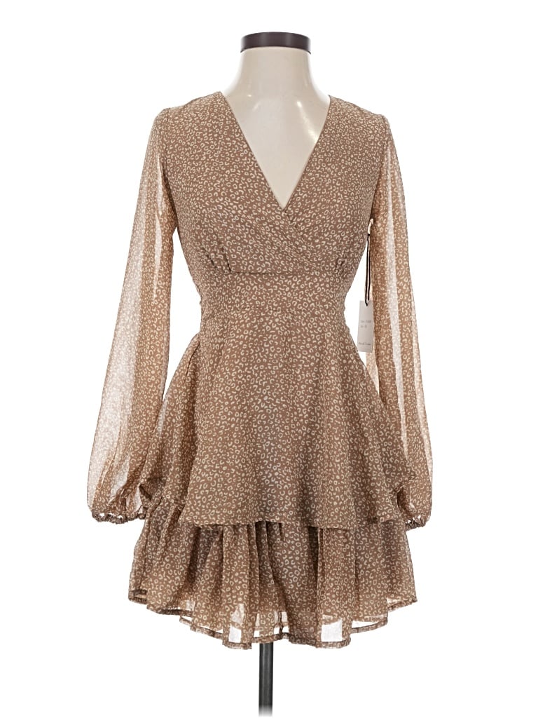 Japna Cocktail Dress In Brown