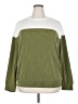 Prettygarden Color Block Green Pullover Sweater Size XXL - photo 1