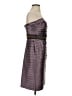 BCBGMAXAZRIA 100% Polyester Metallic Purple Cocktail Dress Size XS (estimated) - photo 4