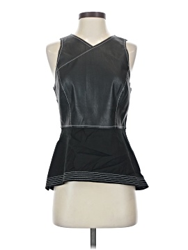 Bcbgmaxazria Faux Leather Top