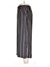 Max Studio 100% Polyester Stripes Black Casual Pants Size L - photo 5