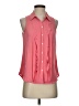 Ann Taylor LOFT 100% Polyester Pink Sleeveless Blouse Size XS - photo 1