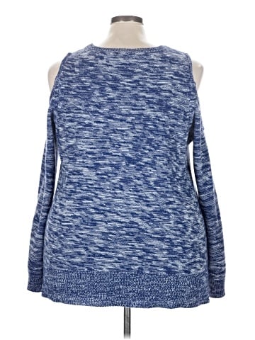 Woman Within Pullover Sweater (view 2)