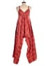 Kahindo Paisley Red Orange Jumpsuit Size XS - photo 2