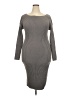 Unbranded Gray Casual Dress Size XXL - photo 1