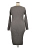 Unbranded Gray Casual Dress Size XXL - photo 2
