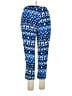 Kim Rogers 100% Rayon Print Blue Active Pants Size XL (petite) - photo 2