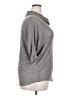 Laila Jayde Houndstooth Gray Poncho Size XXL - photo 4