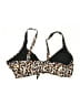 Unbranded Animal Print Brown Swimsuit Top Size XL - photo 2