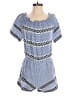 Lemlem Chevron-herringbone Blue Romper Size S (estimated) - photo 1