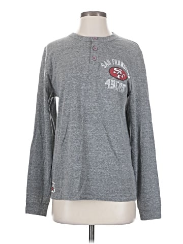 Junk Food Long Sleeve Henley (view 1)