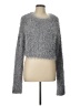 Endless Rose Metallic Silver Cardigan Size L - photo 1