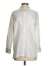 Simplify Solid Ivory Long Sleeve Button-Down Shirt Size EU 36 / US 6 - photo 1