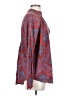 Free People 100% Rayon Aztec Or Tribal Print Red Long Sleeve Blouse Size S - photo 4
