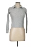 Society + Stitch Gray Long Sleeve Polo Size L - photo 1