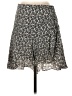 A.L.C. 100% Silk Paisley Gray Silk Skirt Size 2 - photo 1
