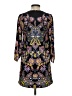 Ann Taylor LOFT Paisley Black Casual Dress Size XXS - photo 2
