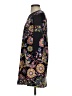 Ann Taylor LOFT Paisley Black Casual Dress Size XXS - photo 5