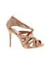Badgley Mischka Gold Orange Heels Size 10 - photo 1