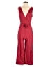 MNG Solid Red Jumpsuit Size XS - photo 1