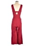 MNG Solid Red Jumpsuit Size XS - photo 2