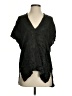 Karlie Black Short Sleeve Blouse Size S - photo 1