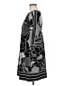 BCBGMAXAZRIA Graphic Gray Casual Dress Size M - photo 5