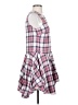 BCBGeneration 100% Cotton Plaid Pink Casual Dress Size XS - photo 4
