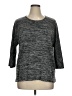 Cathy Daniels Gray Pullover Sweater Size 1X - photo 1